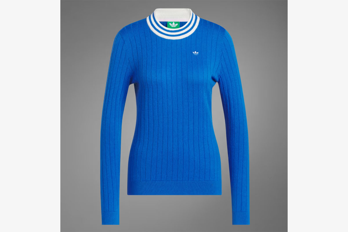 10月29日(水)　クルーネックセーター　画像：アディダス公式サイトより