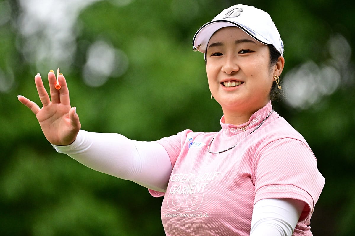 今季ベストの2位で終えた阿部未悠 写真:Getty Images