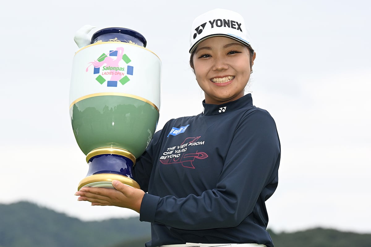 下部ツアー3勝目を飾った大久保柚季 写真:Getty Images