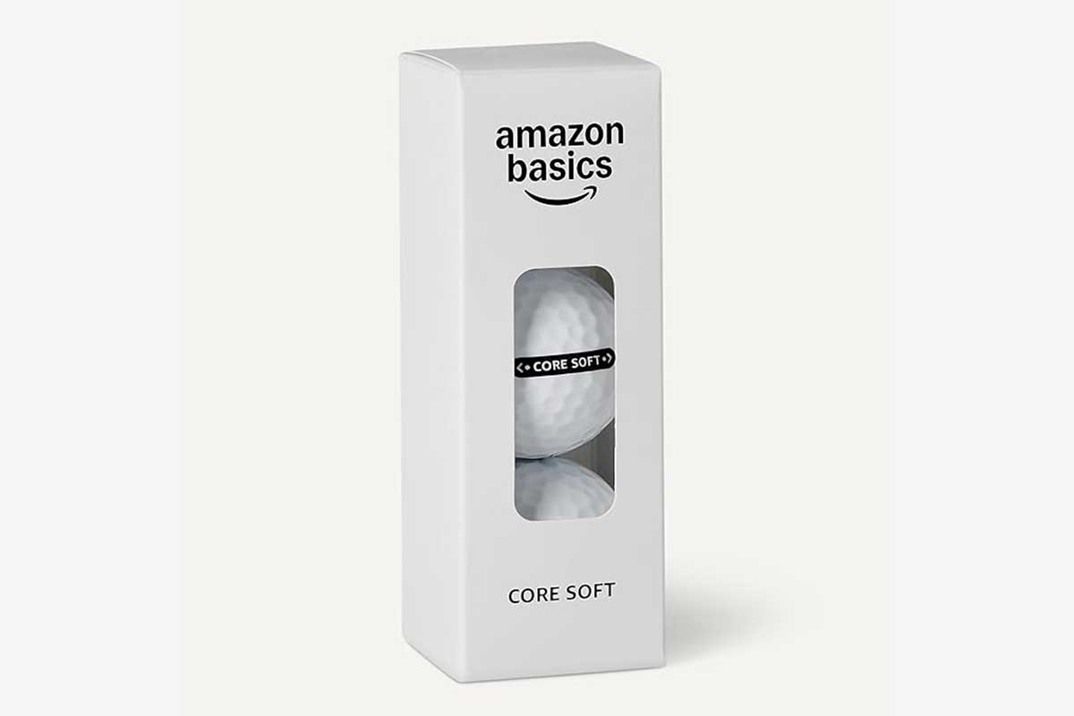 Amazonベーシック コアソフトゴルフボール（amazon.caより）