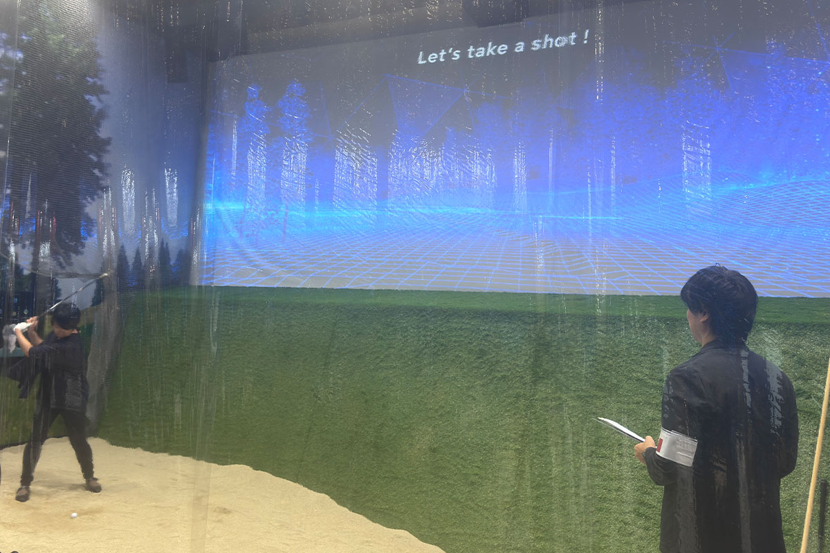 「CEATEC 2025」富士通ブース　「モンスターバンカーチャレンジ」