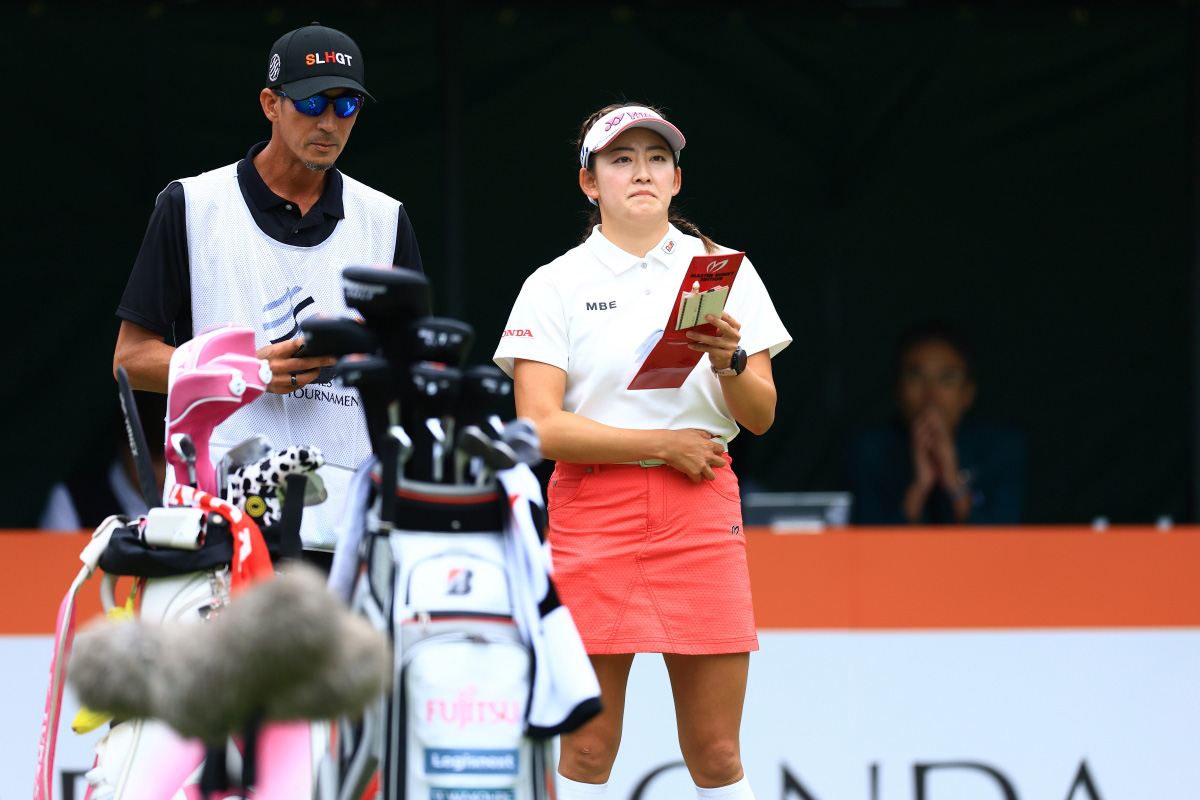 「スタンレーレディスホンダ」最終日　岩井千怜　写真：大澤進二