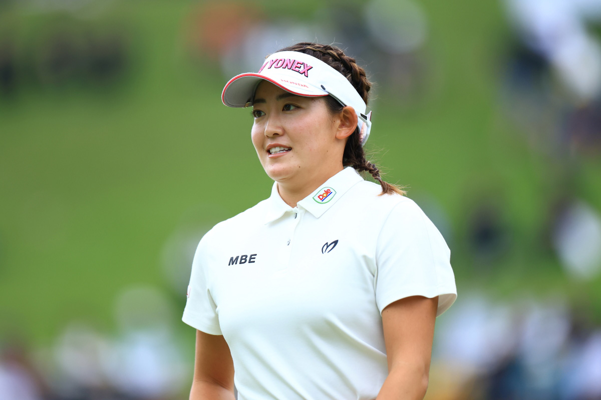 「スタンレーレディスホンダ」最終日　岩井千怜　写真：大澤進二