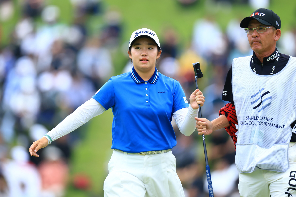 「スタンレーレディスホンダ」最終日　岩永杏奈　写真：大澤進二