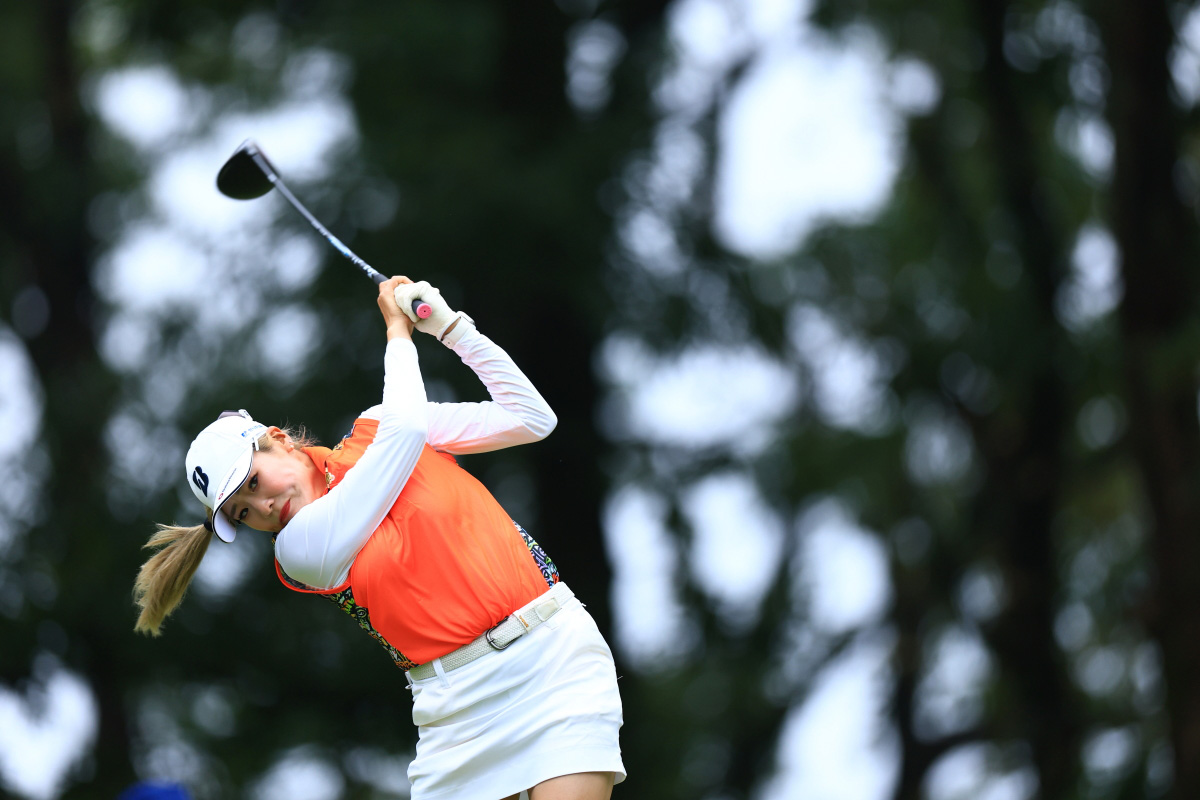 「スタンレーレディスホンダ」最終日　桑木志帆　写真：大澤進二