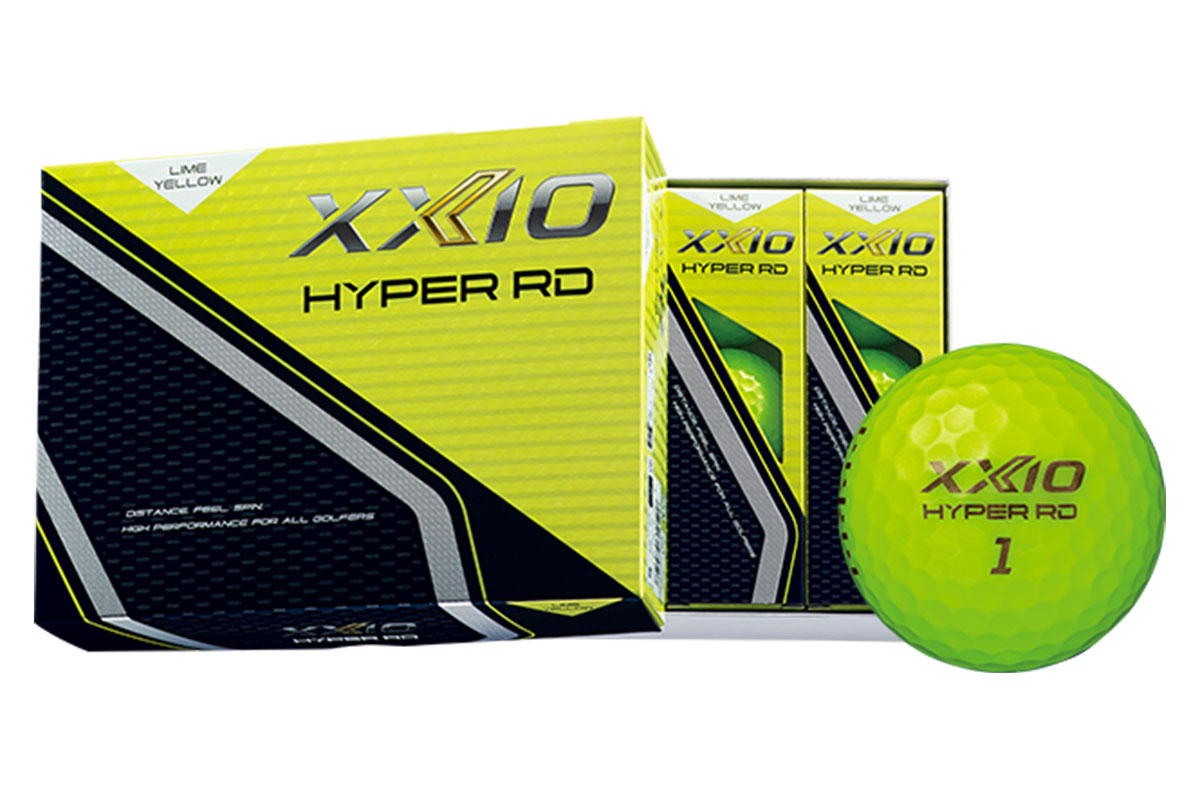 「XXIO HYPER RD（ゼクシオ ハイパー RD）」　ライムイエロー