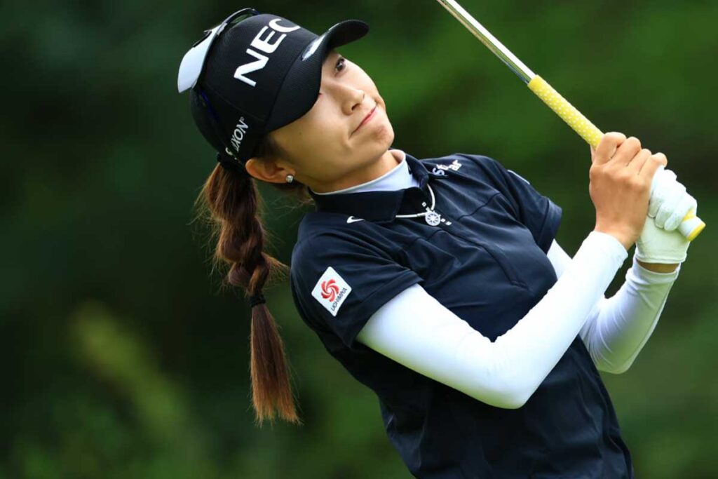 ナイスダボ」で踏ん張った安田祐香が通算7アンダー 同窓・古江彩佳と