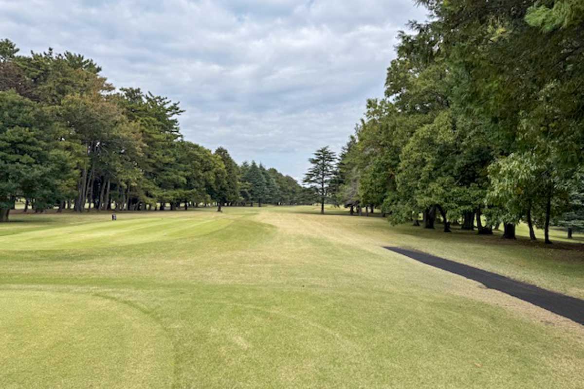 日本が誇るコース設計家、井上誠一の手による鷹之台CC　写真提供:加賀屋ゴルフ