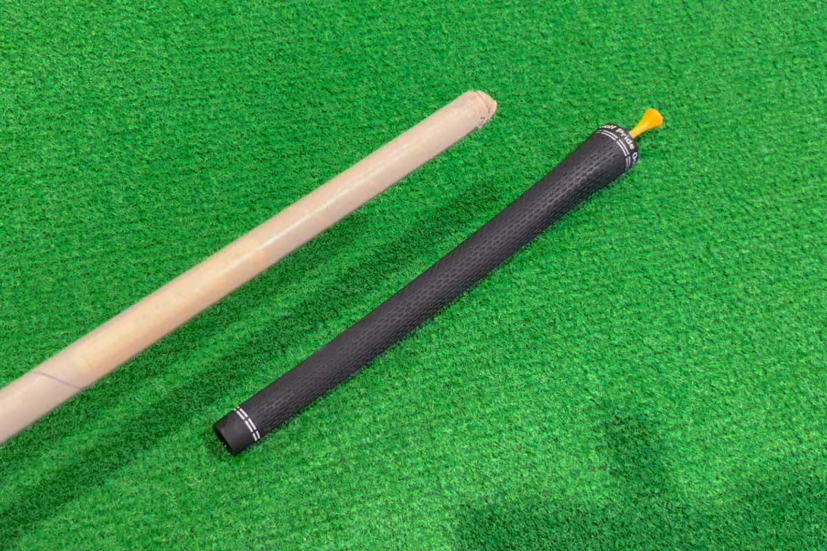 抜いたグリップは再利用が可能