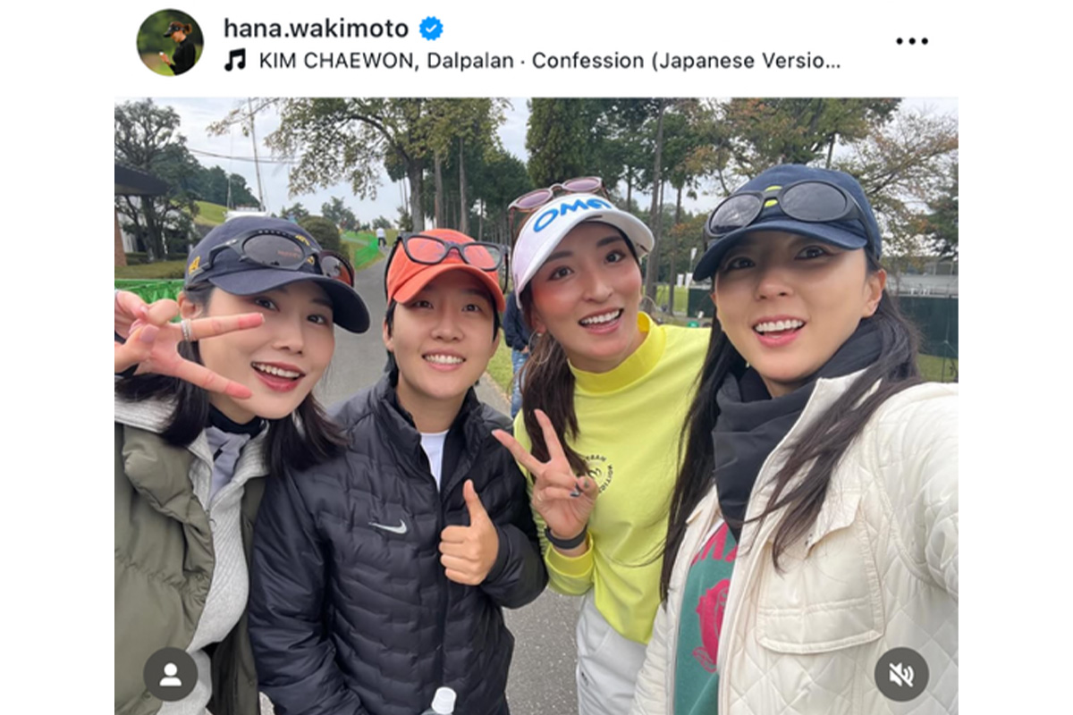 脇元華のインスタグラム（@hana.wakimoto）より