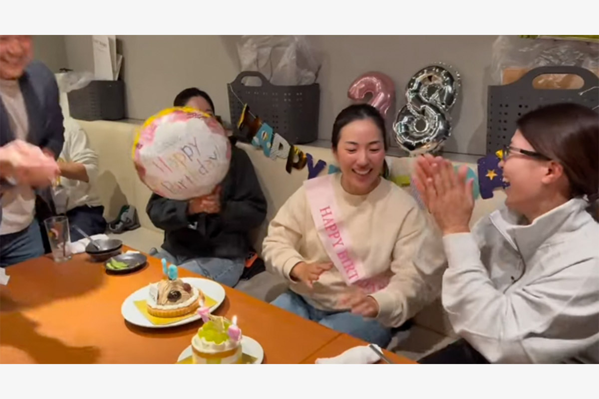 笠りつ子のインスタグラム(@ryuritsuko)より