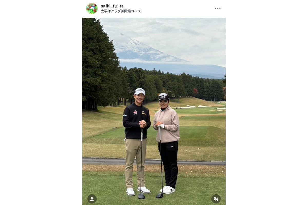 藤田さいきのインスタグラム(@saiki_fujita)より