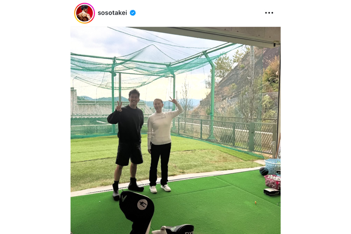 武井壮のインスタグラム（@sosotakei）より