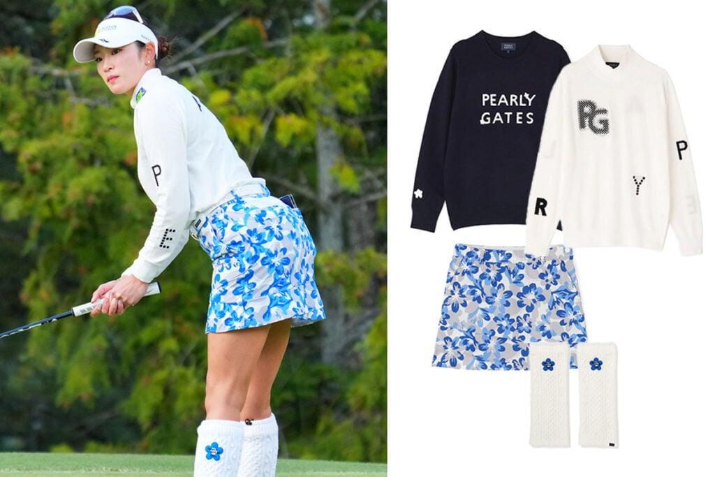 ★新品★PEARLY GATES　レディース　原英莉花モデル　セットアップ　0 パーリーゲイツ】から原 英莉花プロの限定モデルが発売！大好きな