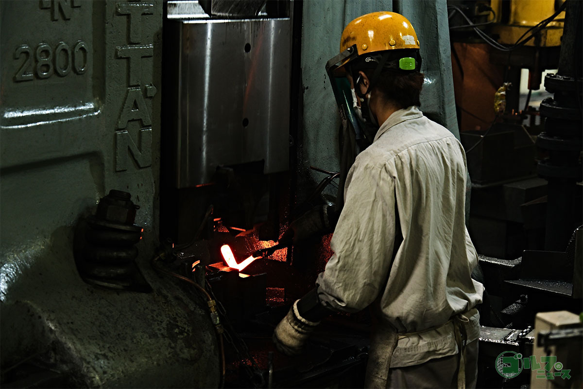 ミズノのヘッド製造を手がける中央工業