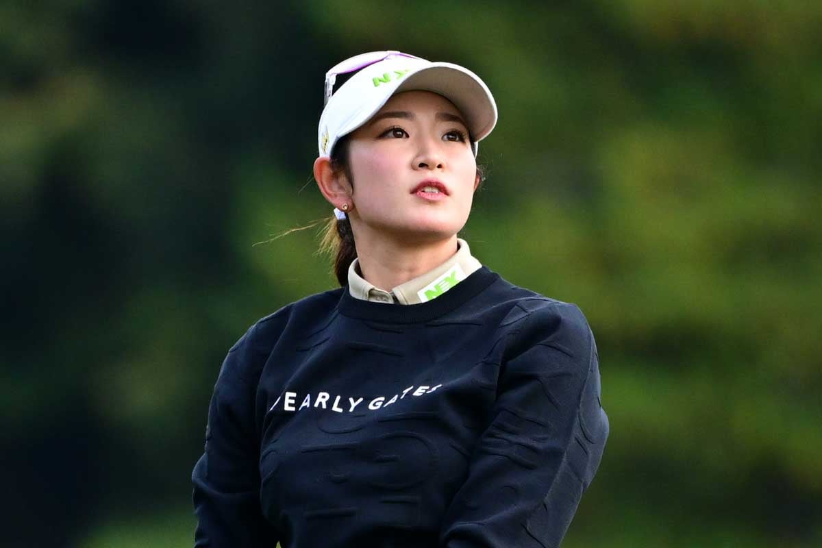 次戦「エリエールレディス」への出場を明言した原英莉花 写真:Getty Images