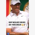 マキロイが「Qi4D」で394ヤードを1オン! 新作ドライバーの威力を見せつける