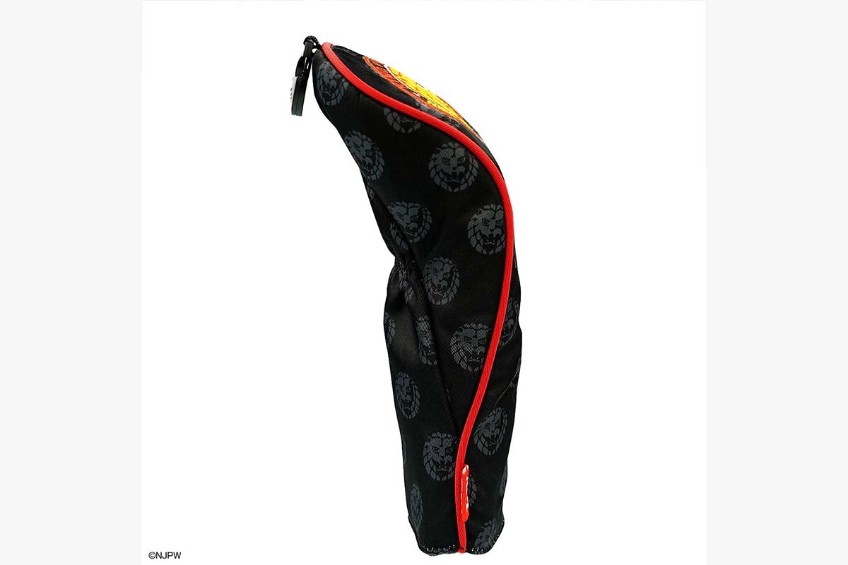 新日本プロレス ストレートタイプヘッドカバー（フェアウェイウッド用） 5280円（税込み）　写真：株式会社マインド