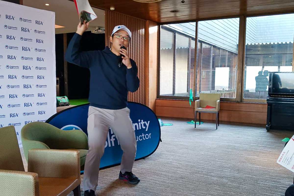 長嶋淳治JGAアスリート＆コーチ育成推進マネジャー　写真：清流舎