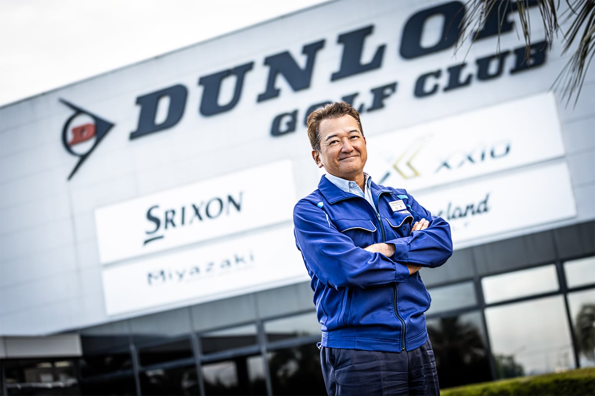 松山英樹で秋の到来を感じた！？「スリクソンバイデサント」のVネック