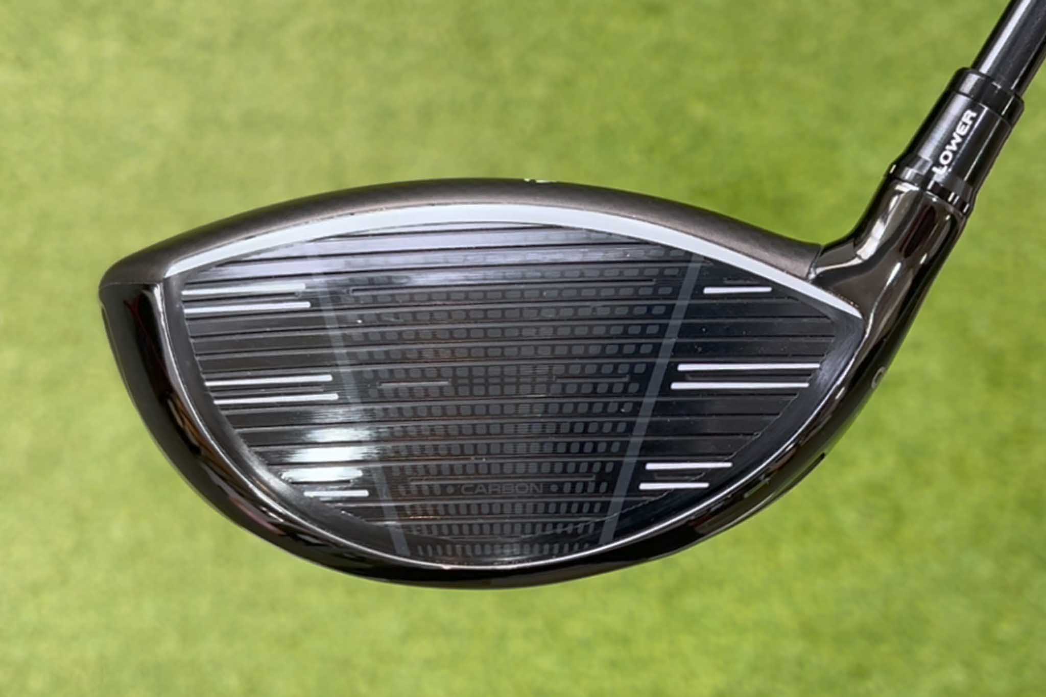 低重心になっているSS（スイートスポット）を中心にボール初速性能が高い範囲が広い