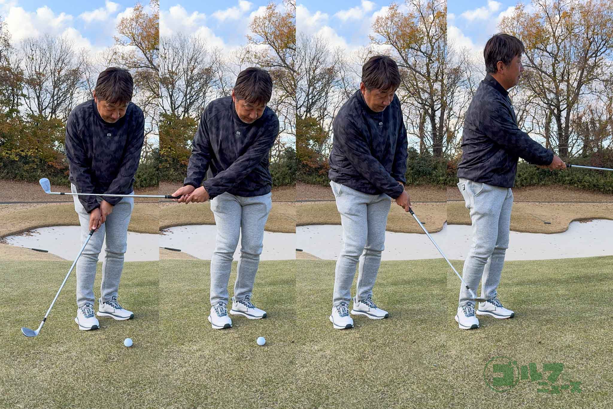 新しくなった「プロV1xレフトダッシュ（-Pro V1x）」は前作よりも低く出てスピンがキュキュッとかかる印象