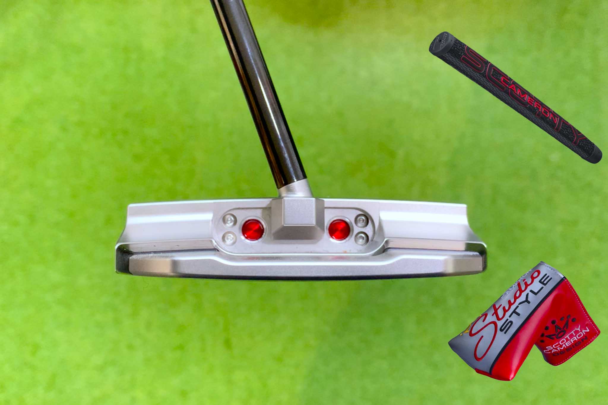 ミッドサイズのマタドールグリップとブラック仕上げのプレミアムシャフトを採用