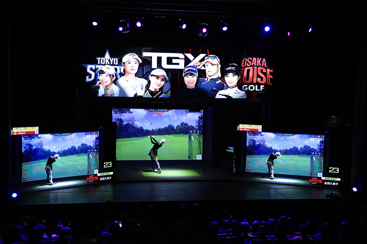 ハイブリッドeスポーツゴルフツアー「TGXシリーズ」開幕戦　写真：TGX SERIES