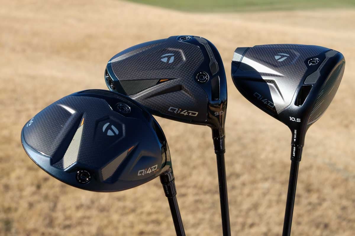 左から「Qi4D LS」「Qi4Dコアモデル」「Qi4D MAX」の各ドライバー