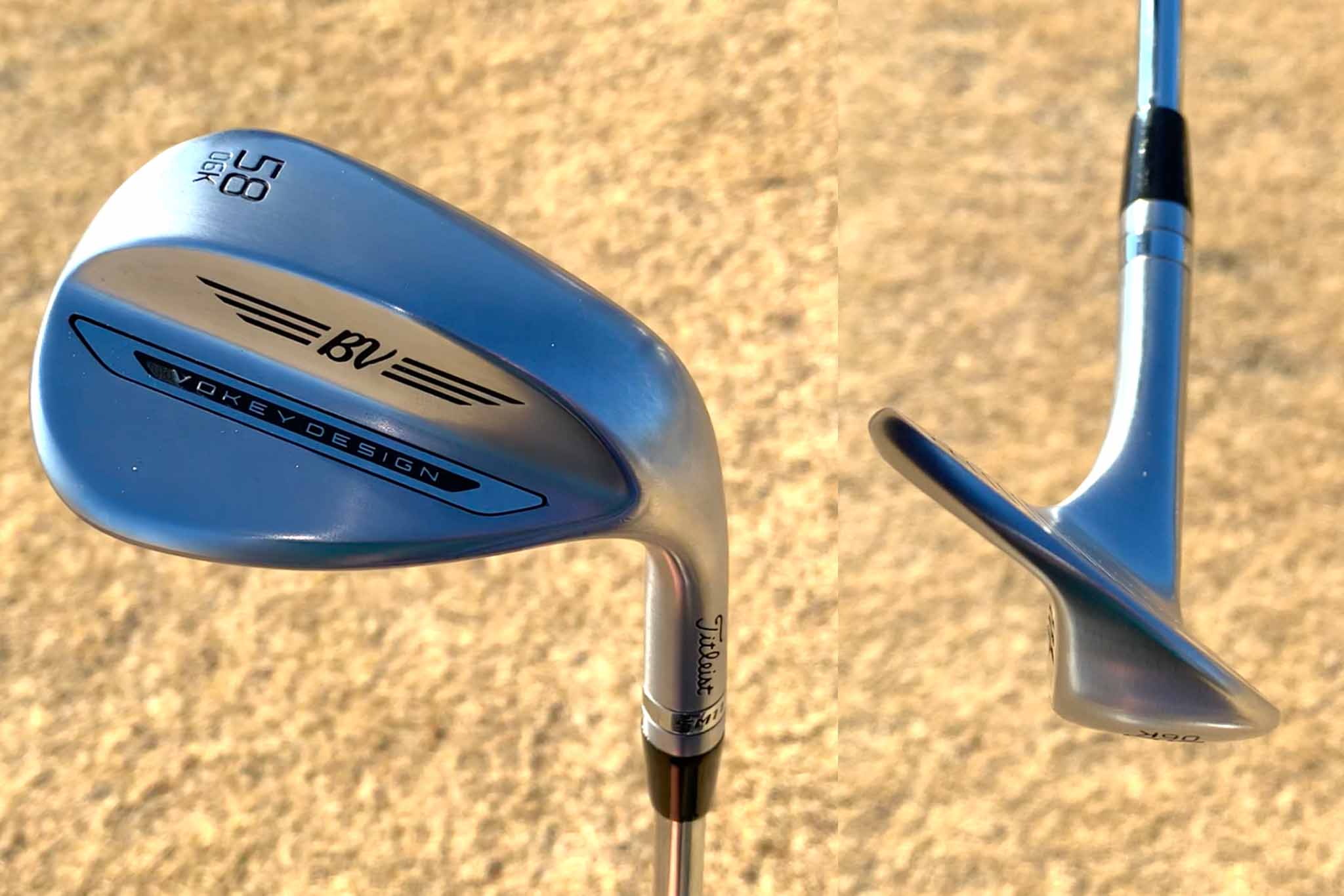 ツアーで人気の「06K」がラインナップされ、より幅広いソールから選択できるようになった（写真は58度）