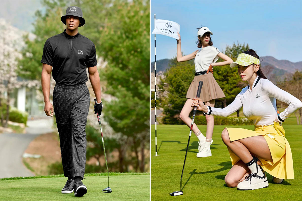 「XEXYMIX」フィットネスで培った機能性をゴルフにも。トレンドを取り入れた韓国のファッションスタイルはスタイリッシュで高機能　写真：公式サイトより