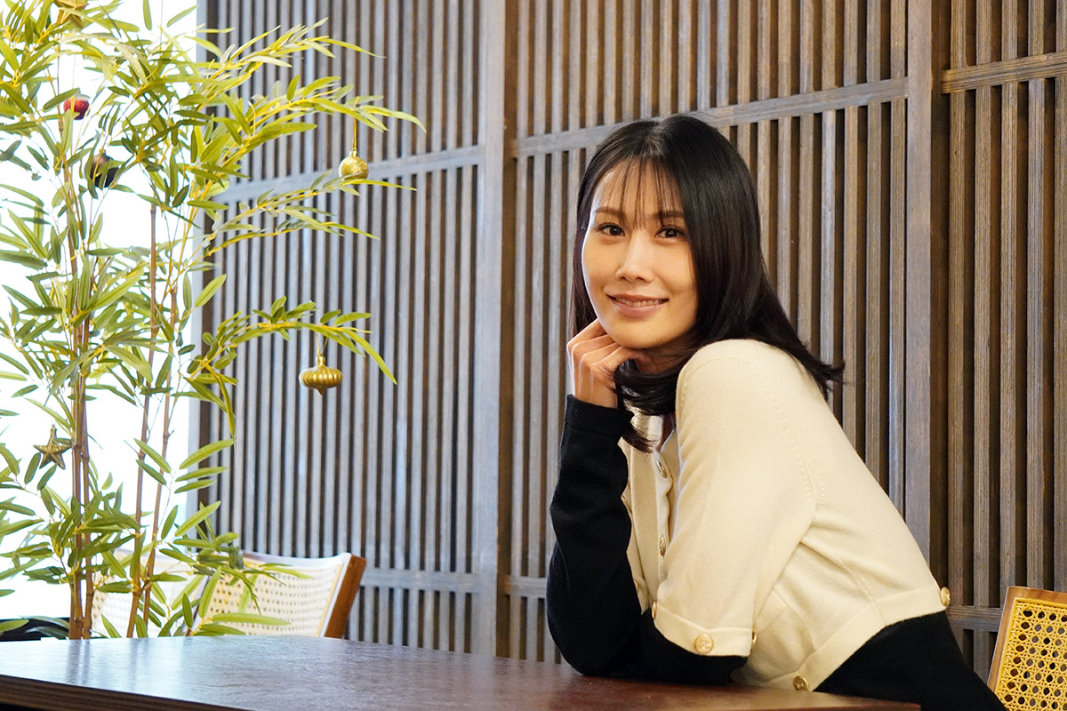 笑顔がトレードマーク。“スマイルクイーン”と呼ばれたキム・ハヌル　写真：キム・ミョンウ