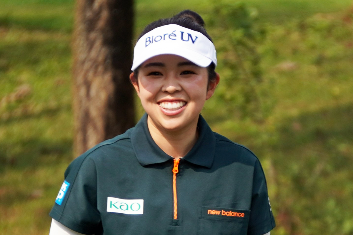 米ツアー2年目を迎える山下美夢有　撮影：キム・ミョンウ