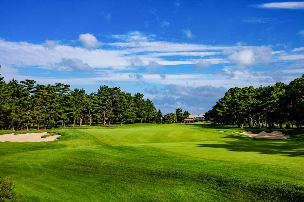 9番パー5　写真提供：廣野ゴルフ倶楽部（photo by TAKU MIYAMOTO）