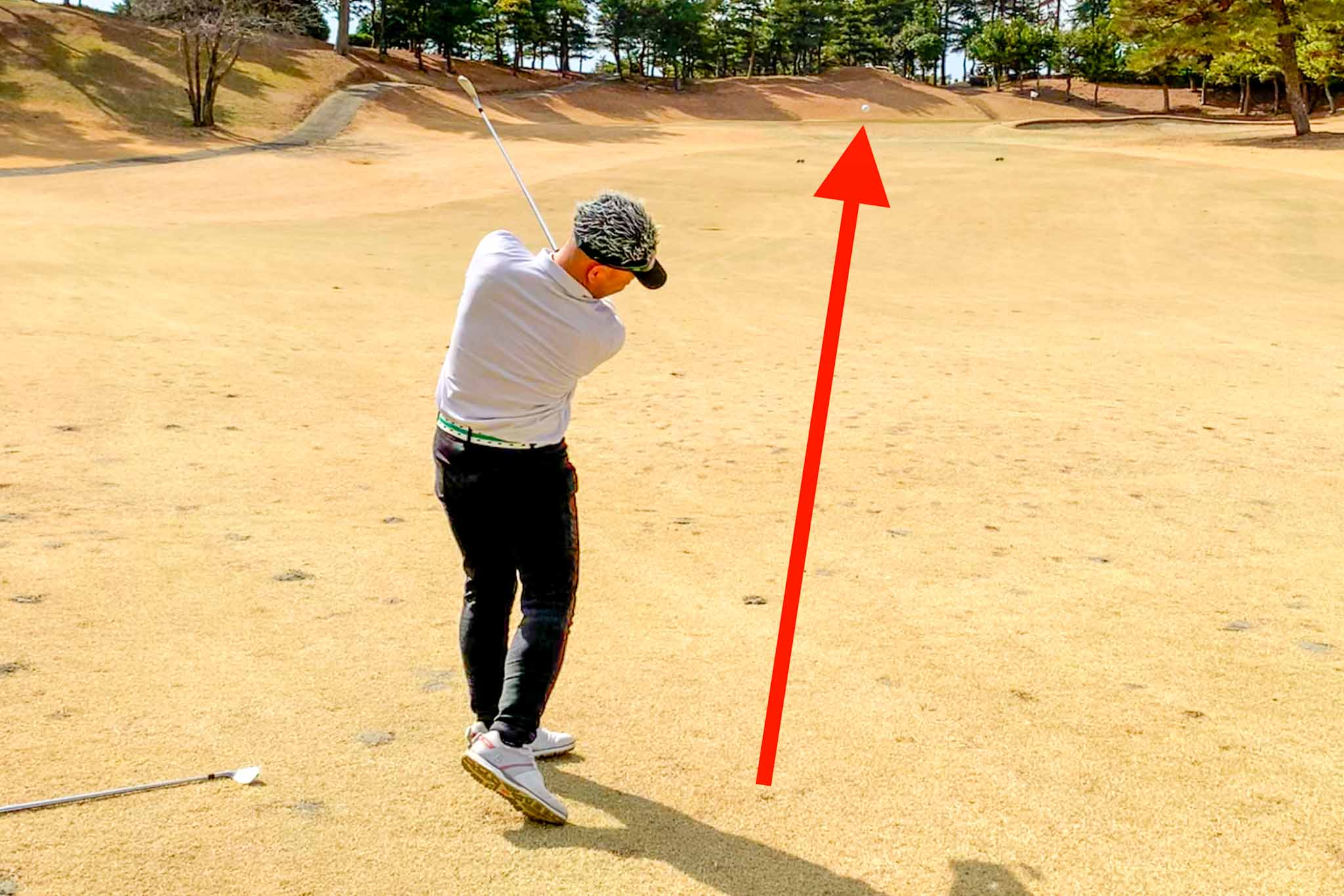 コースで実践できる「フルショット」は、練習時にナイスショットした数球のスイングと定義