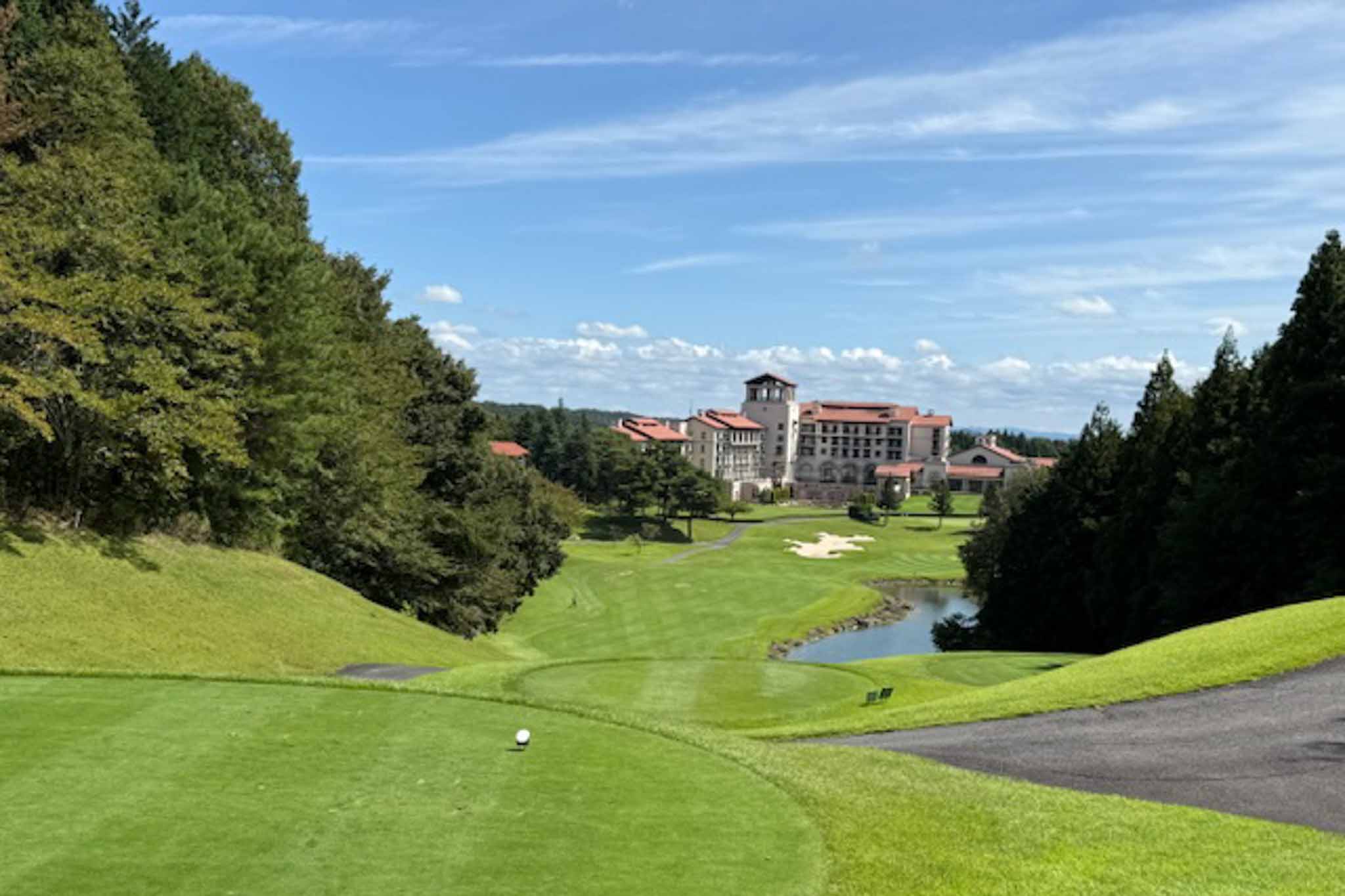 世界的なコース設計家、R・T・ジョーンズ・シニアによって設計されたグランディ那須白河GC 写真提供:加賀屋ゴルフ