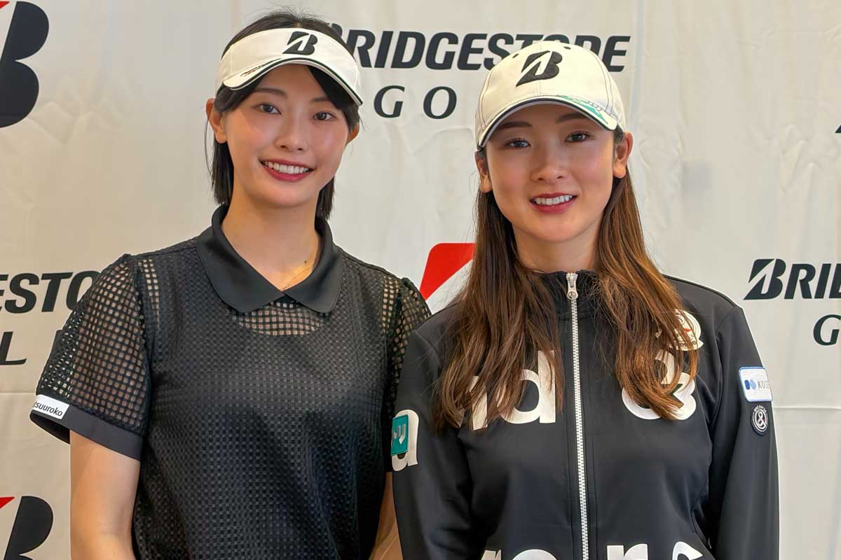 川崎志穂（左）と松田鈴英