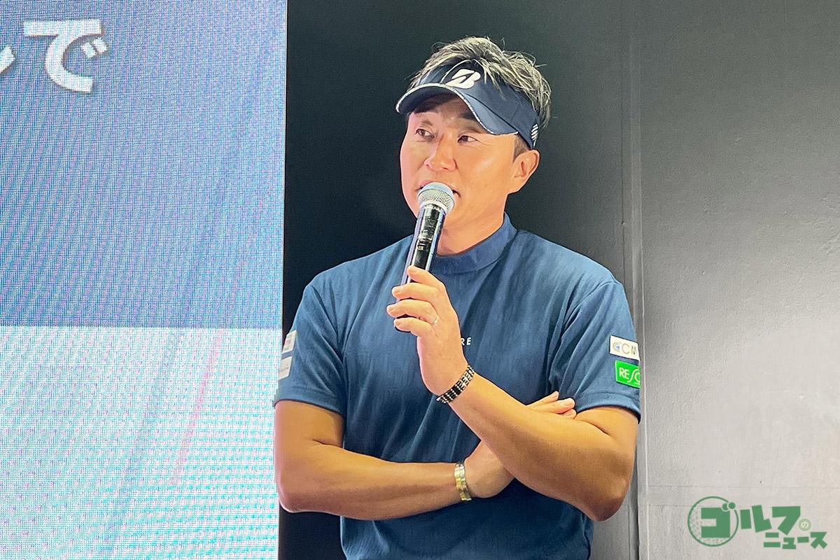 トークショーに登場した宮本勝昌