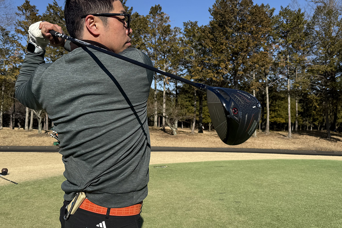 最もしなり挙動が安定する元調子の「ディアマナWB」。パワーを生かすという意味では最適な選択肢の一つ