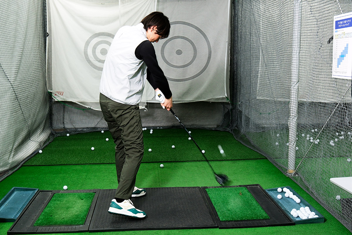 ベストスコア71の上重聡アナウンサーがミズノのフィッティングを体験。スイングの詳細解析で最適なシャフト＆スペックが見つかった
