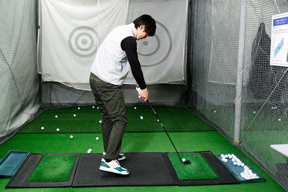 ベストスコア71の上重聡アナウンサーがミズノのフィッティングを体験。スイングの詳細解析で最適なシャフト＆スペックが見つかった