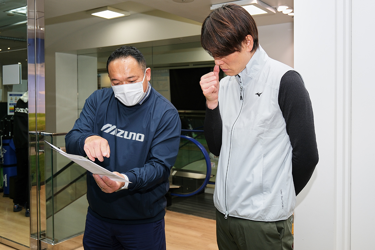 ミズノ公認クラブフィッターの木曽さんと上重さん
