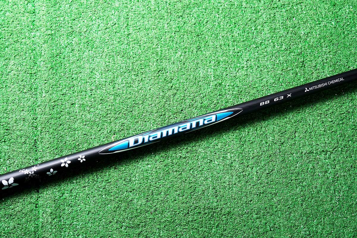 上重さんが選んだのは「JPX ONE ドライバー」と三菱ケミカル製の「ディアマナBB63（X）」の組み合わせだった