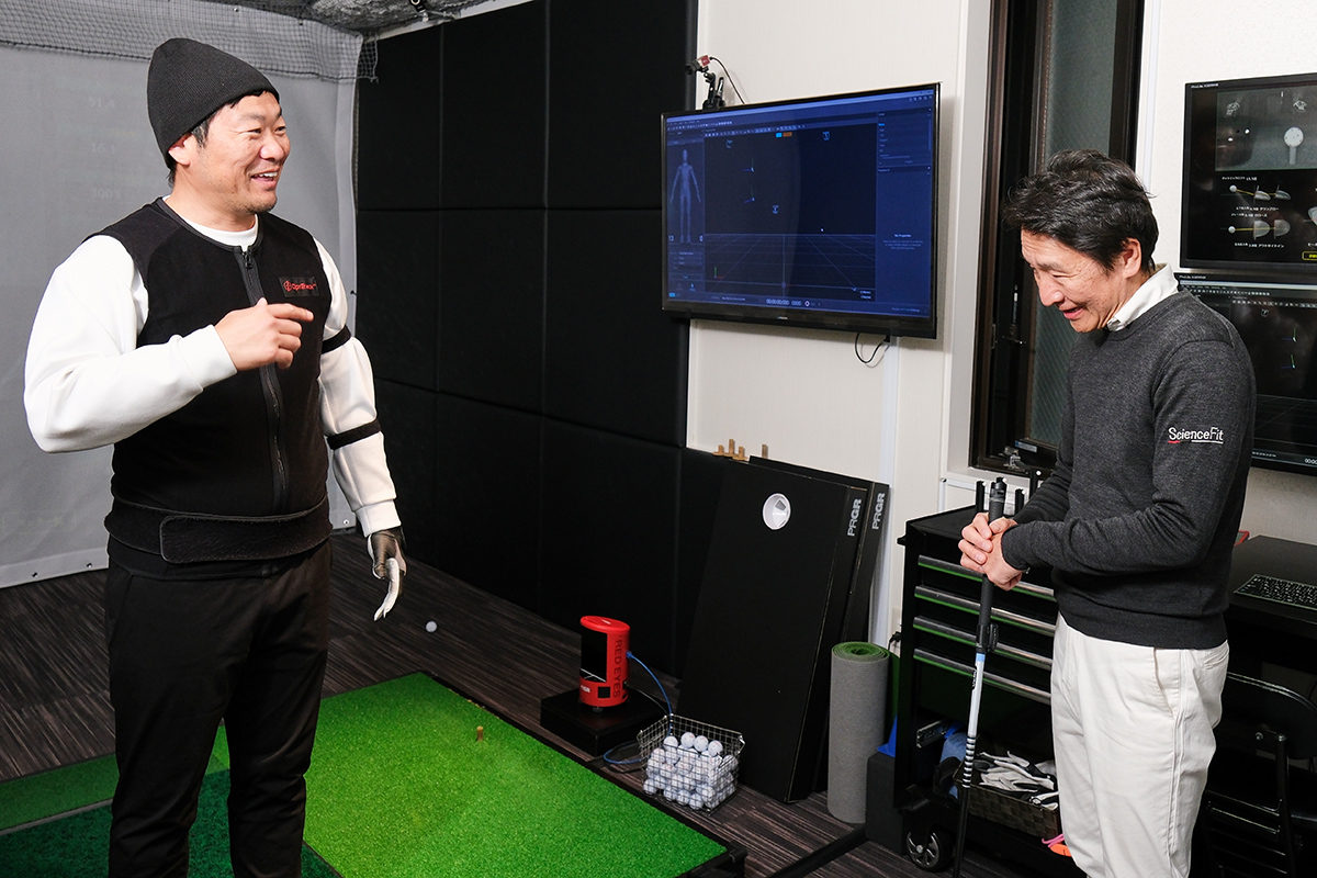 「PRGR ScienceFit」の様子