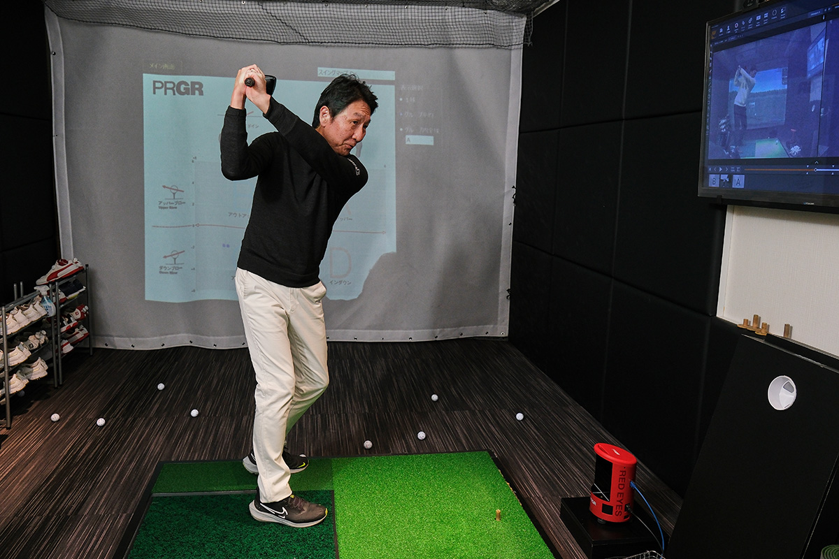 「PRGR ScienceFit」の様子