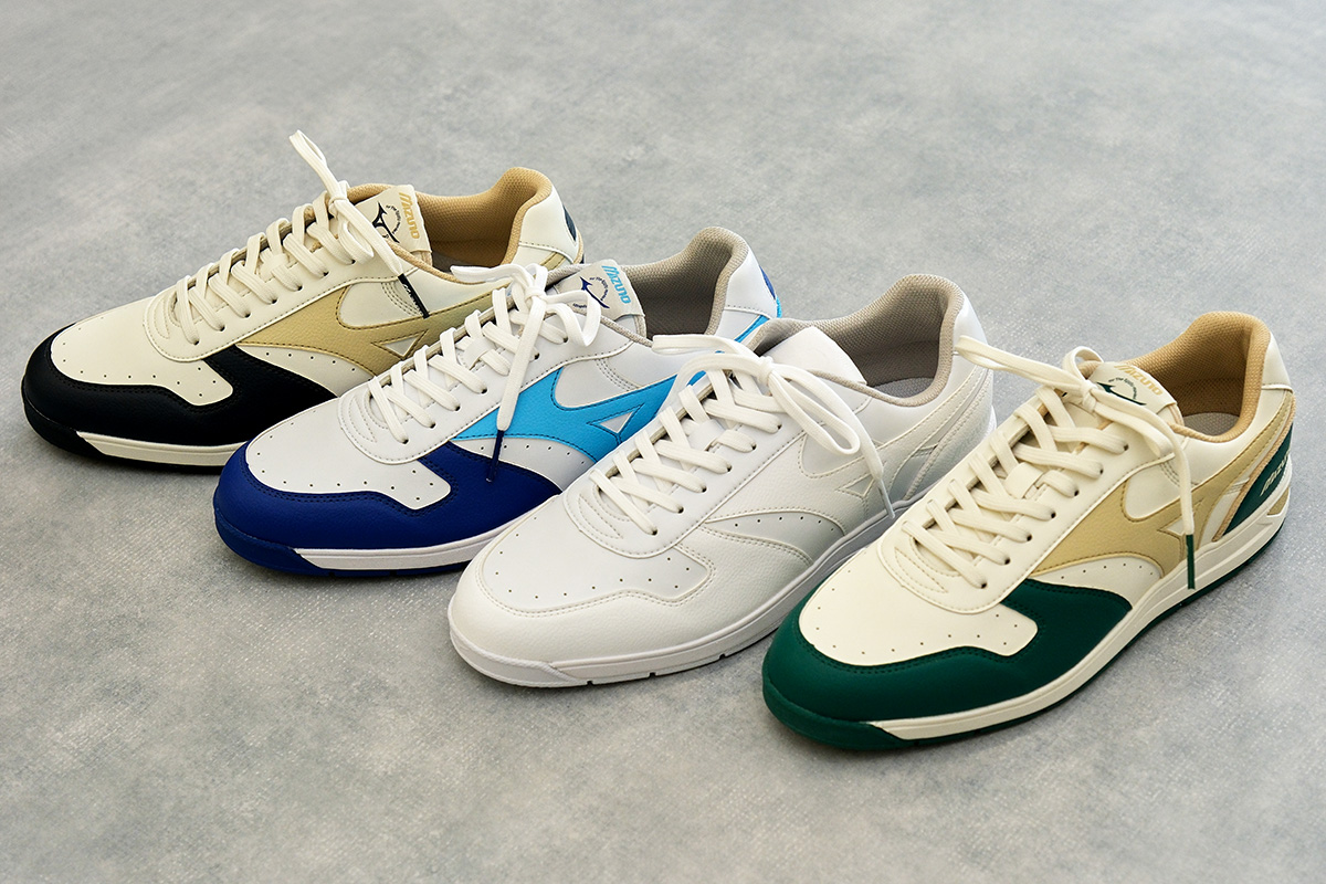 ミズノは普段から履けるデザインのゴルフシューズの展開も開始した