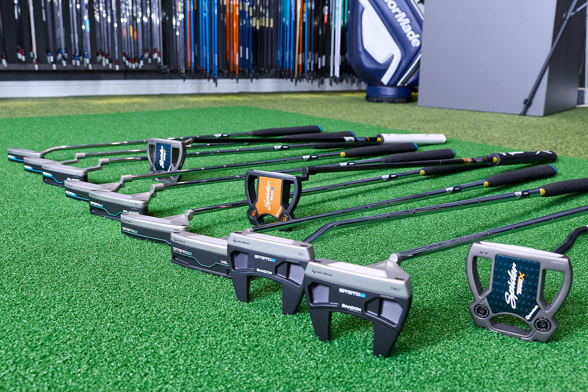 スパイダーの安心感とは別の魅力を持つ「SYSTM2」パター。テーラーメイドのパターの中で新たな選択肢が生まれること自体がゴルファーにとっては大きなメリットとなるだろう[写真：西村恵]