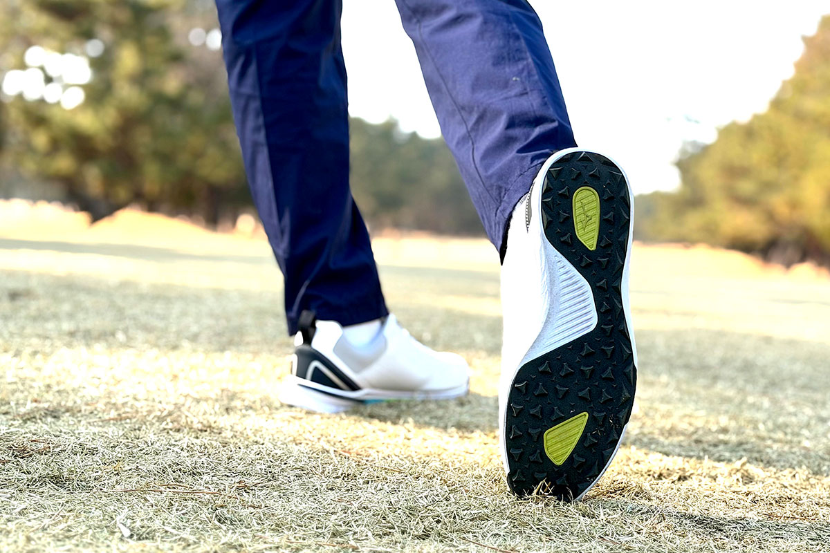 「スイングしてもズレにくく、安定性は高いです」（Oさん）