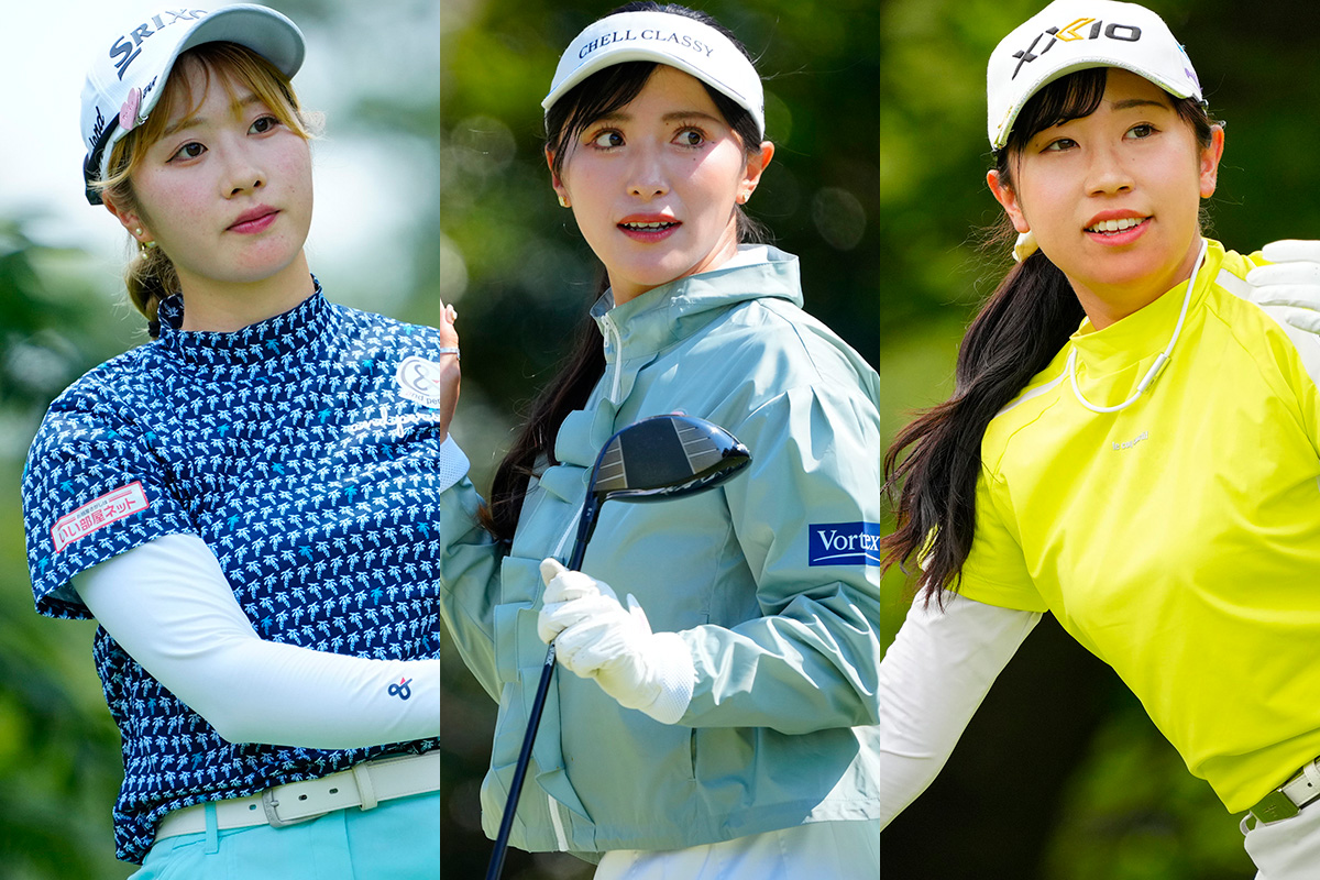 （左から）都玲華、臼井麗香、菅沼菜々　写真：鈴木祥