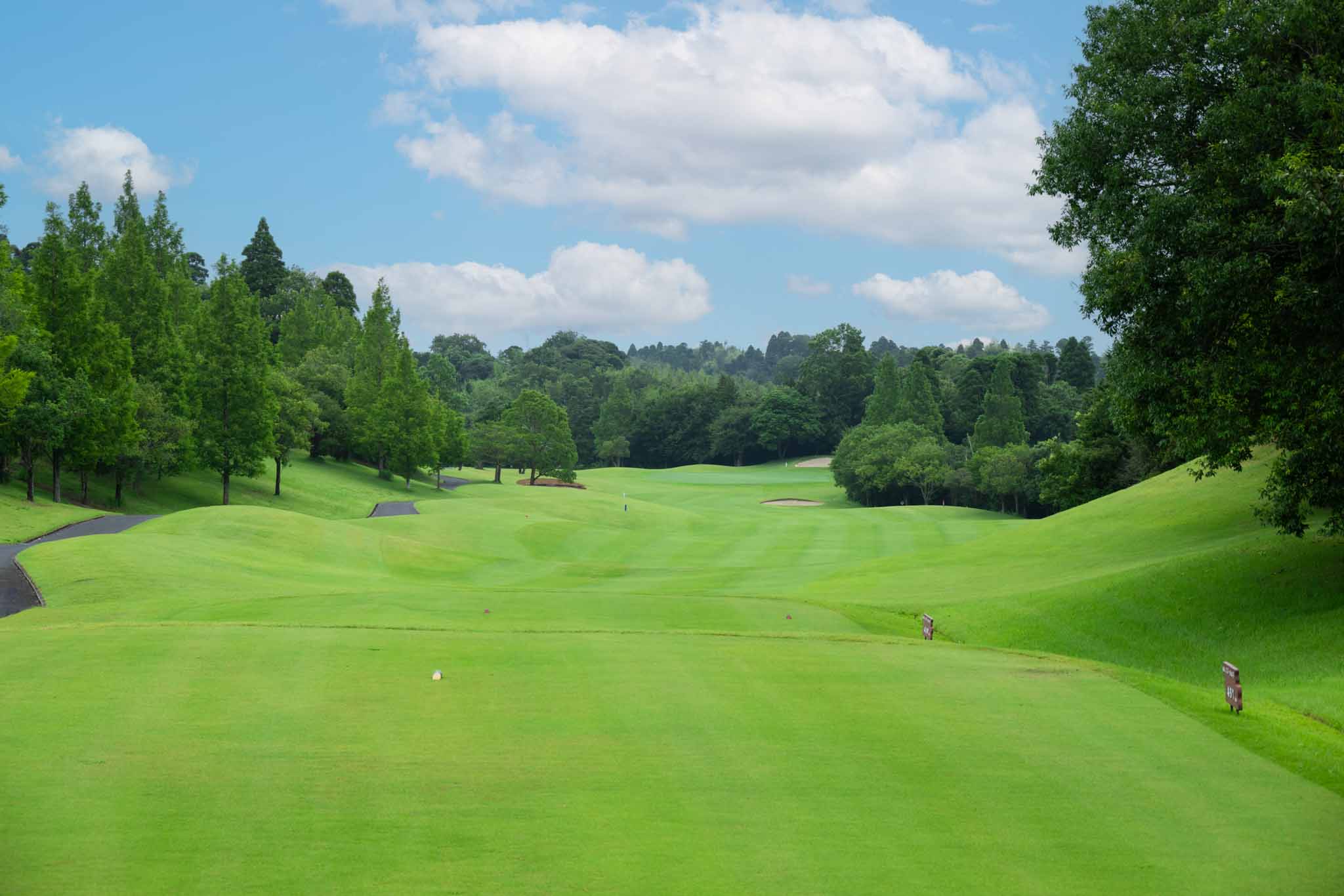 女性ゴルファーにもやさしいコースとして人気がある　写真提供:丸の内倶楽部【PGM】